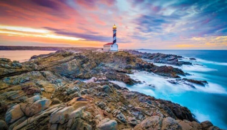 Uno de los faros de la ruta de los faros por Menorca