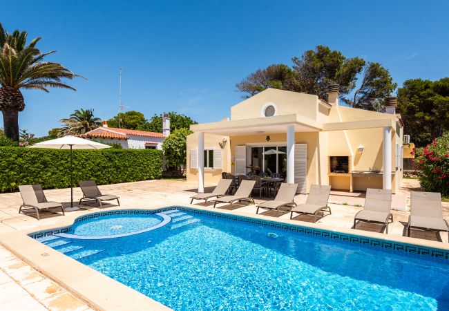 Terrace and pool area of Villa Roser