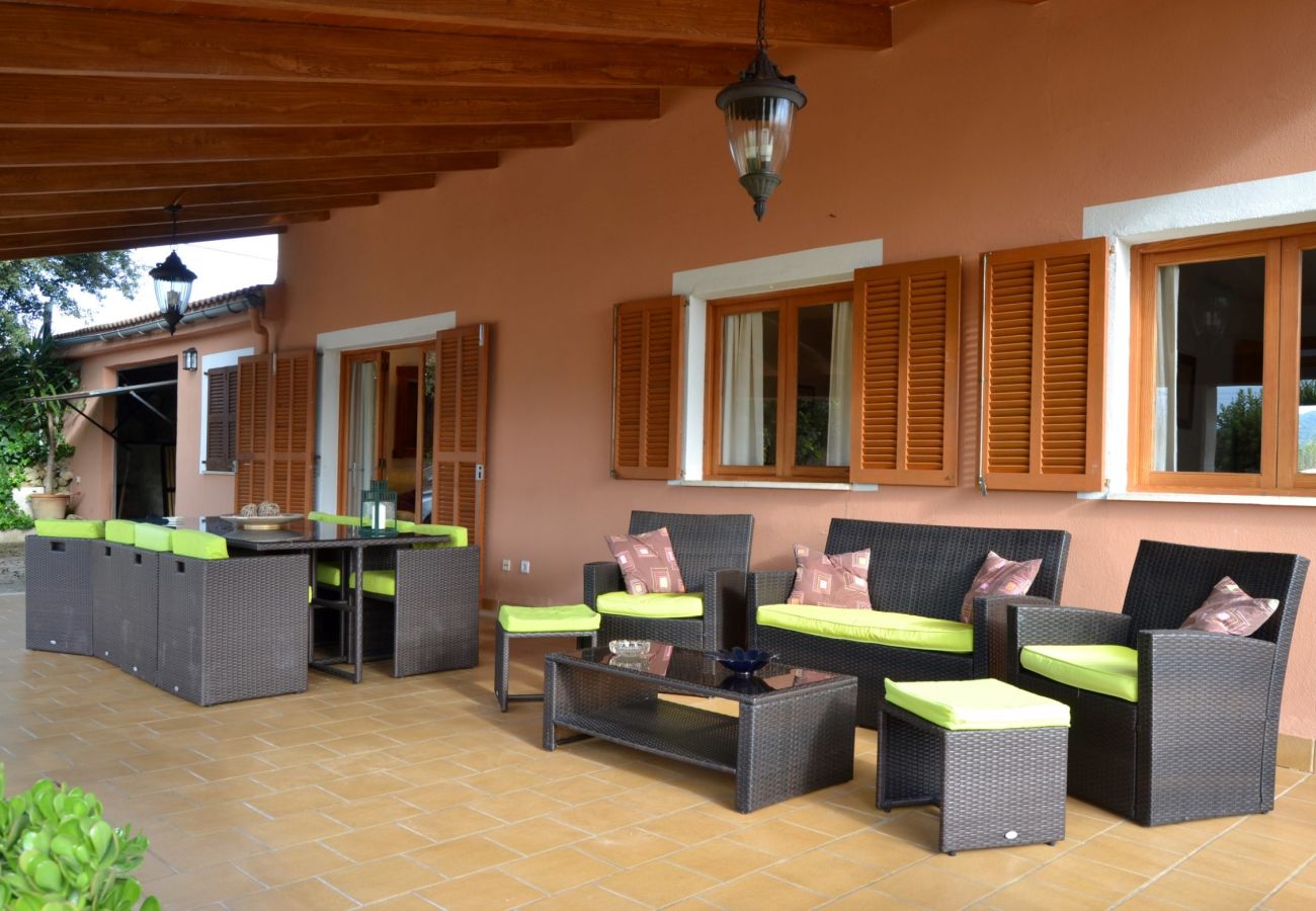 The villa is perfect for a family holidays or with friends