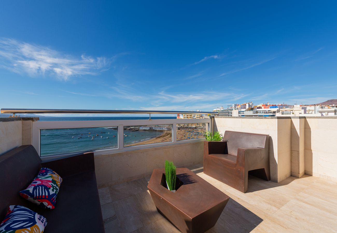 House in Las Palmas de Gran Canaria - Awesome 3BR beachfront terrace By CanariasGetaway